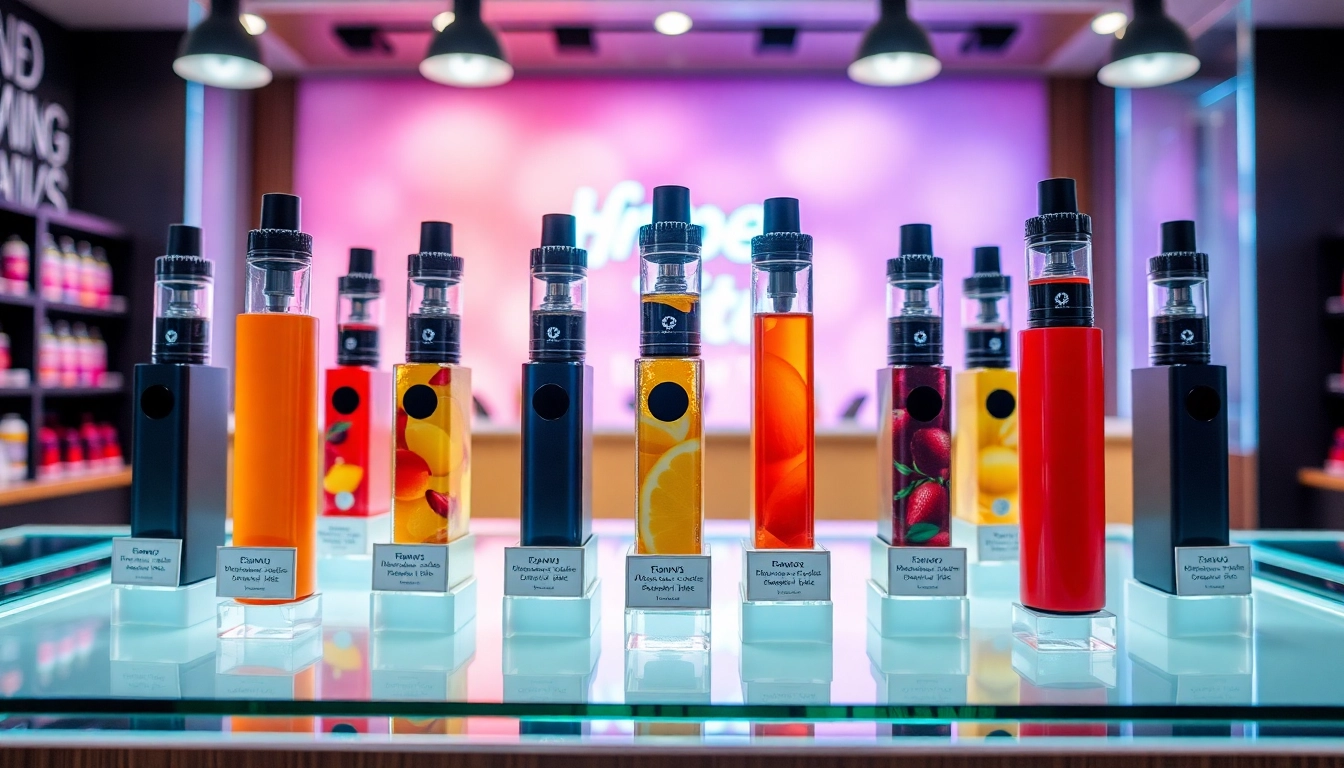 Showcase vibrant dummy vapes price displays highlighting unique flavors and modern design elements.